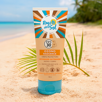 Crema Protectora Ozono Radiance Fps 30+ Iluminadora