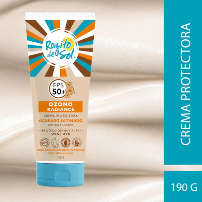 Crema Protectora Ozono Radiance Fps 50+ Iluminadora