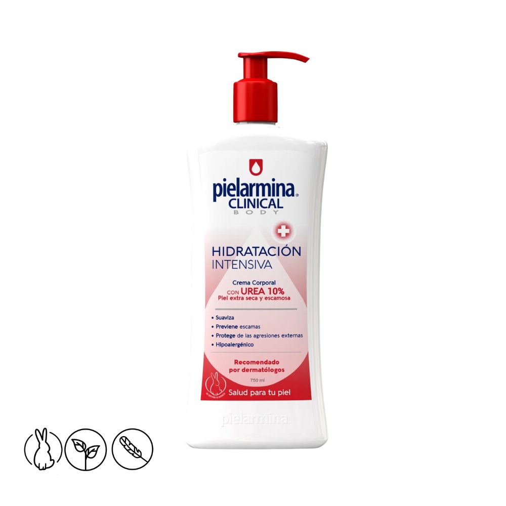 Crema Corporal Con Urea Al 10% 750 ml Pielarmina Clinical