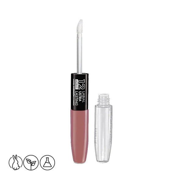 Labial 2 Pasos Ultra Lasting 12 Horas