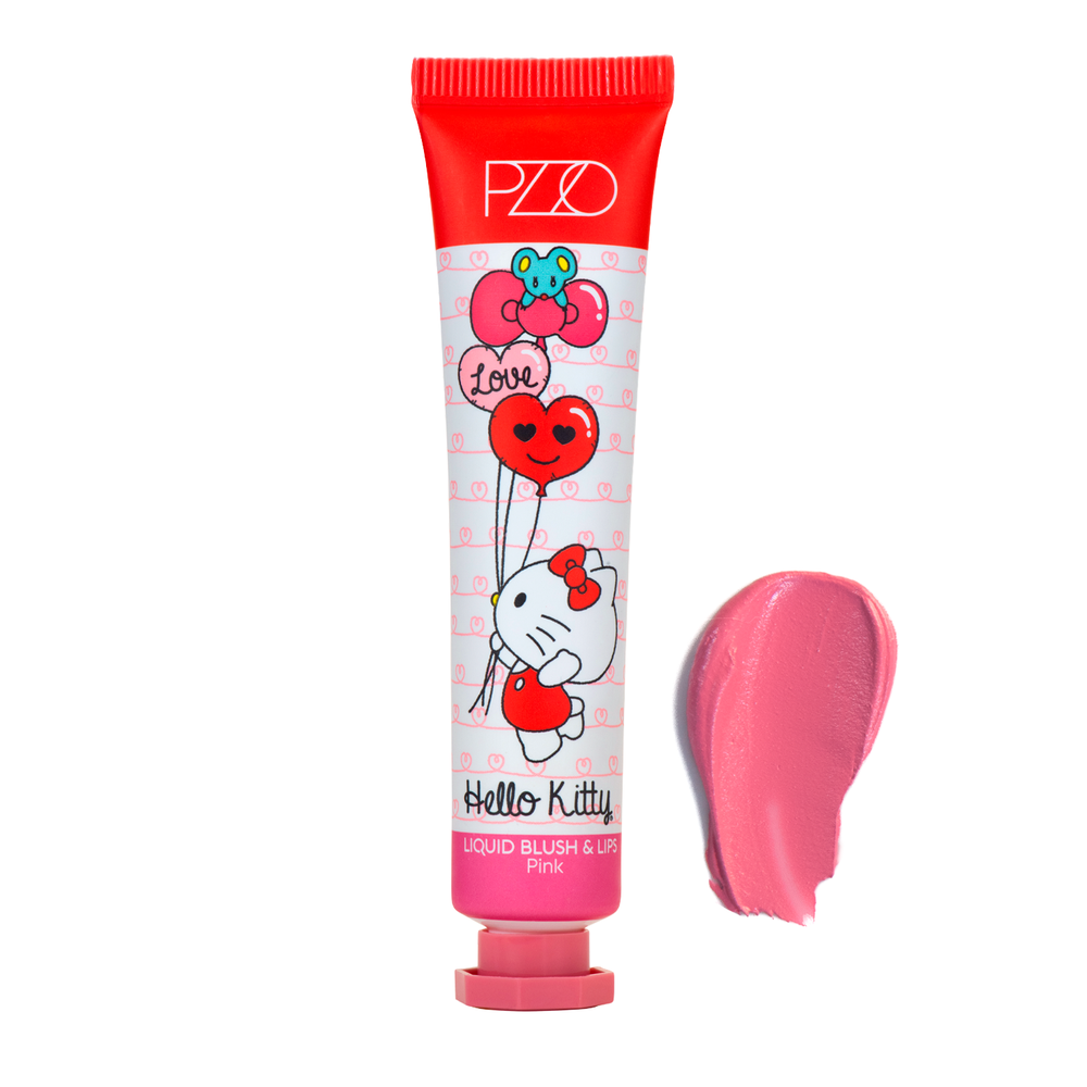 Liquid Blush & Lips Pink Hello Kitty