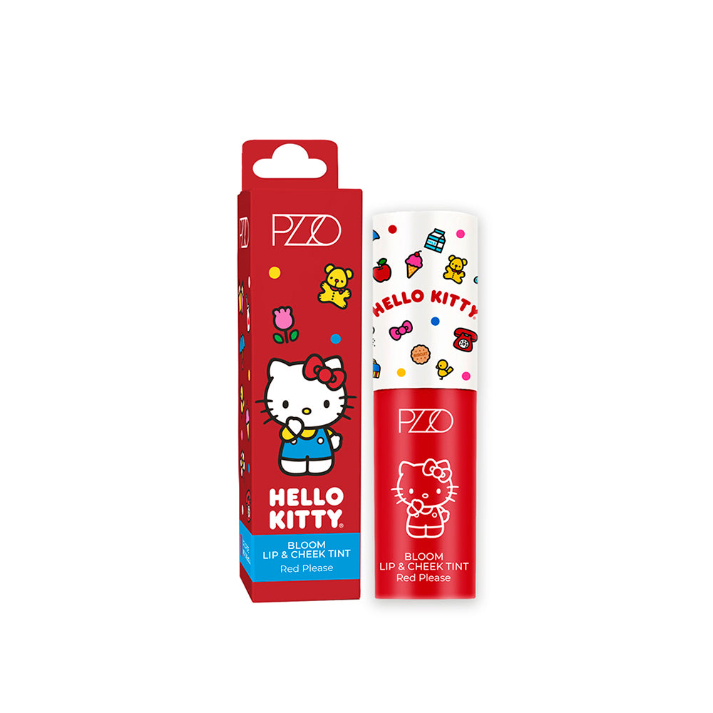 Bloom Lip And Cheek Tint Red Please Hello Kitty