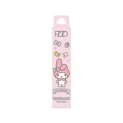 Shimmer &amp; Glow Liquid Eyesh Pink Cloud My Melody