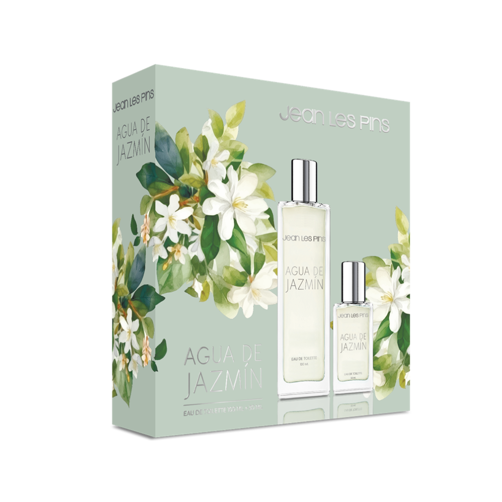 Set Fragancia Agua de Jazmín  EDT + Miniatura