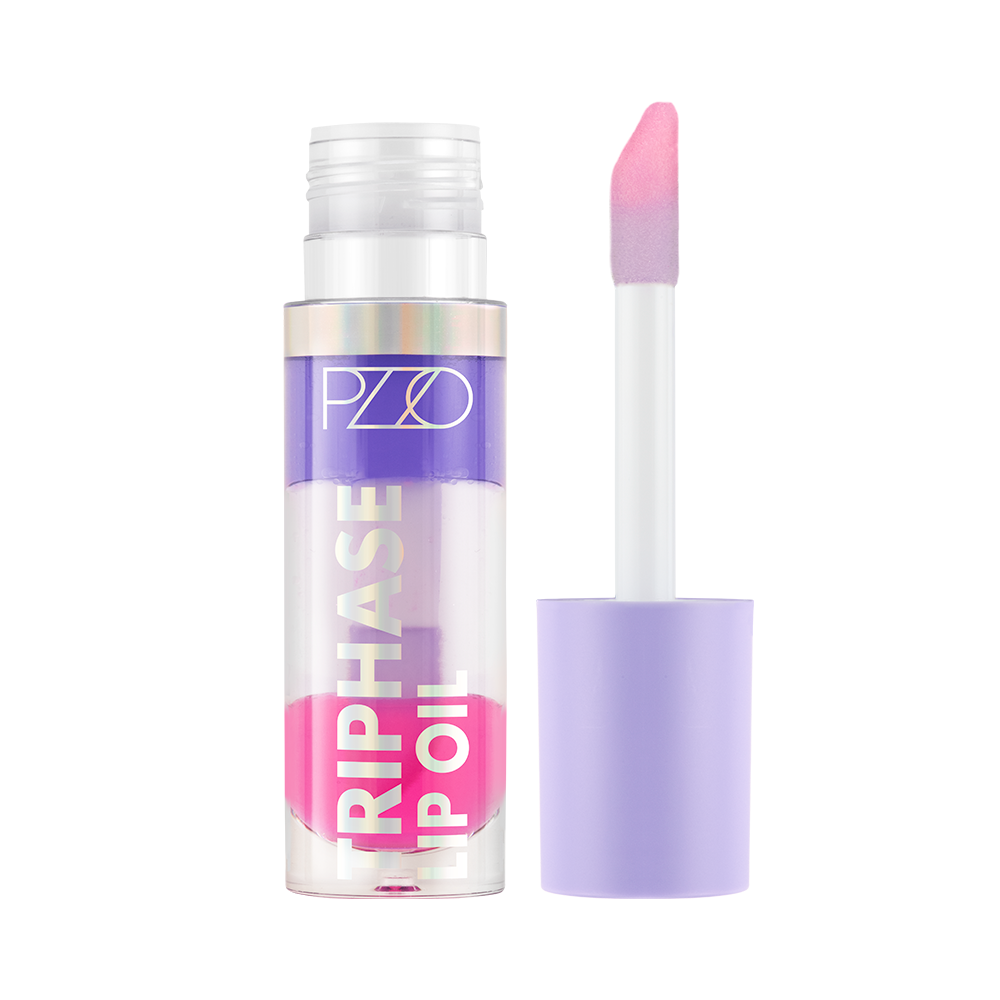 Triphase Lip Oil Perfect Pink Purple Fest