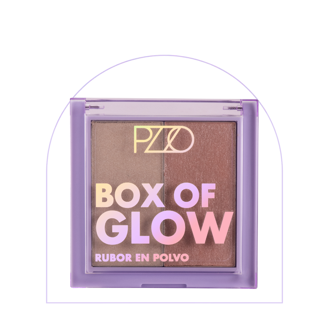 Box of Glow Champagne Purple Fest