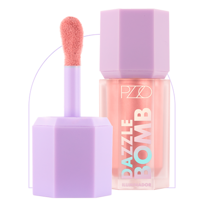 Dazzle Bomb Pink Halo Purple Fest