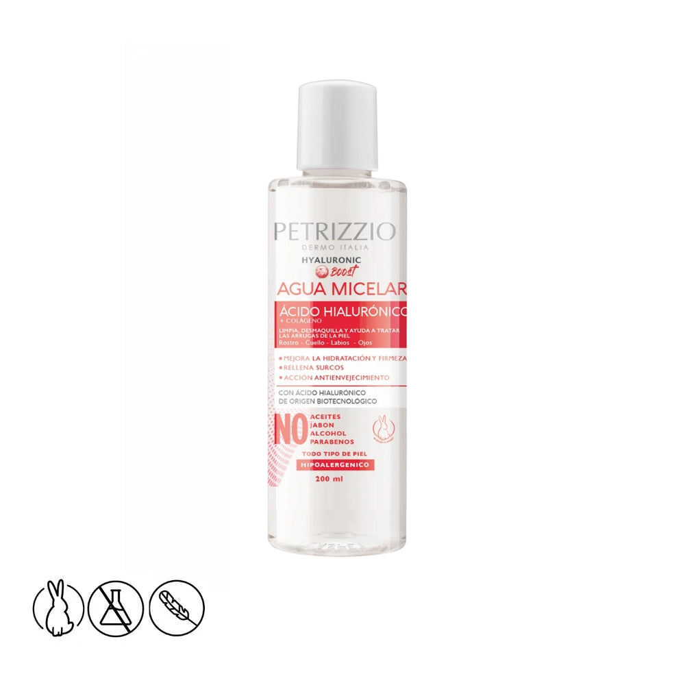 Agua Micelar Ácido Hialurónico 200 ml
