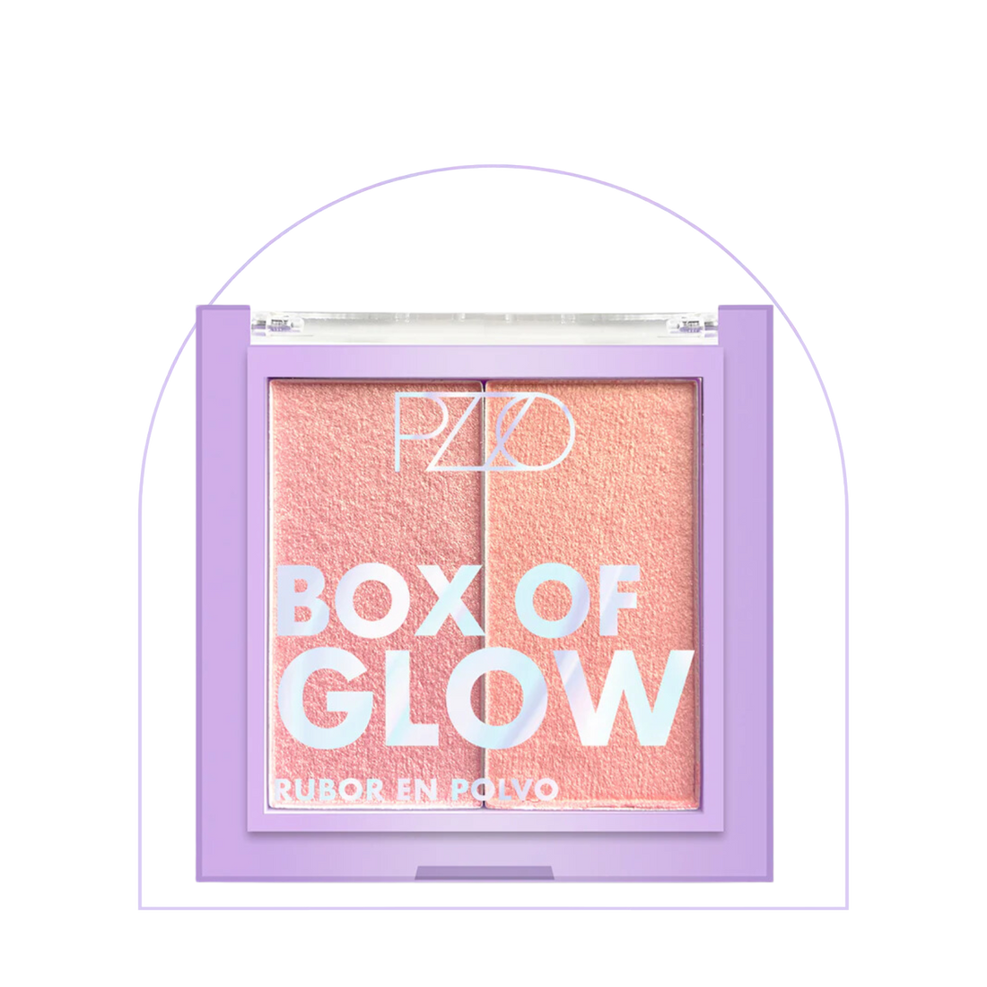 Box of Glow Sparkling Blush Purple Fest