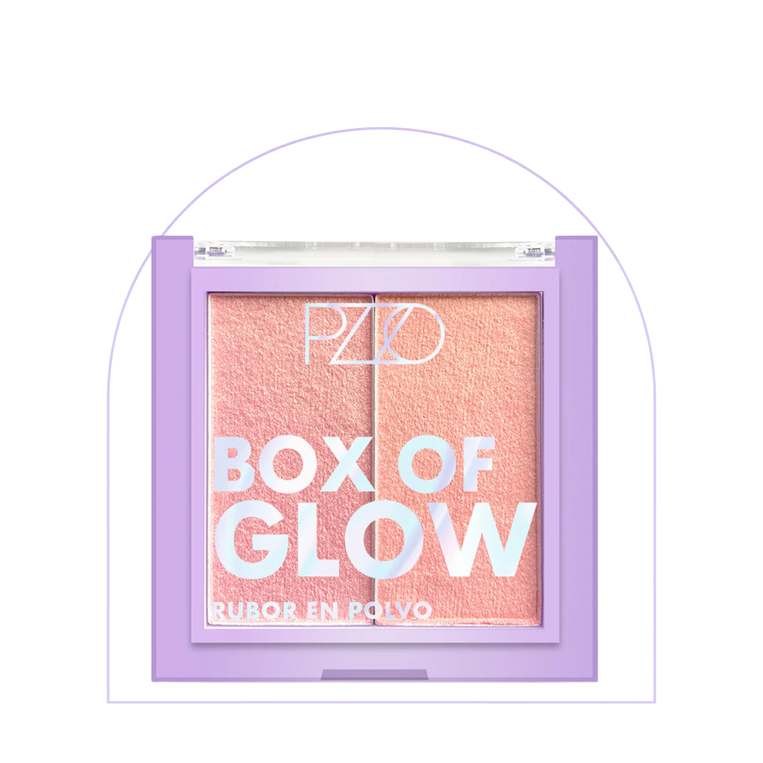 Box of Glow Sparkling Blush Purple Fest