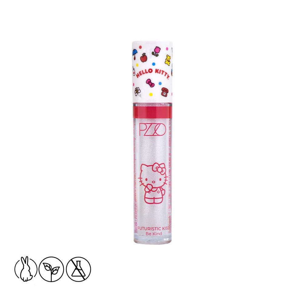 Brillo de Labios Futuristic Kiss Be Kind Hello Kitty