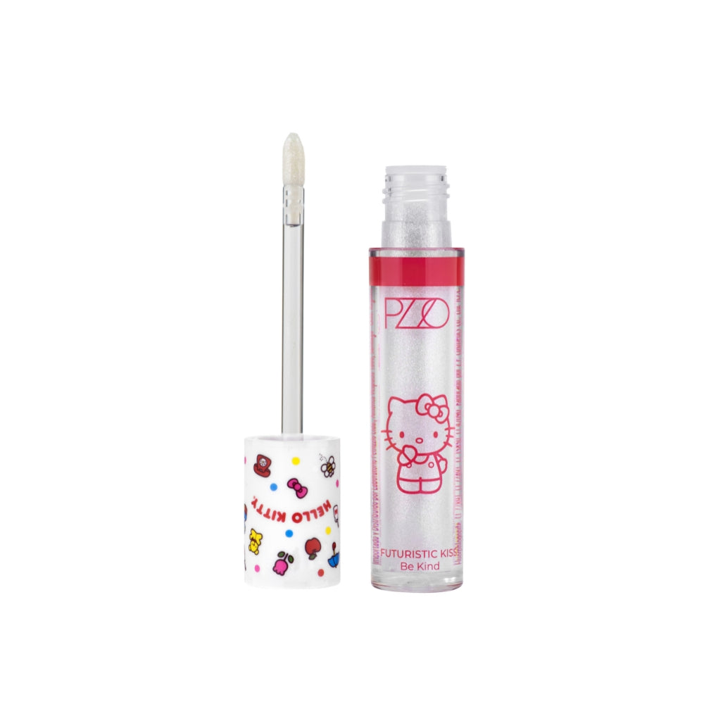 Brillo de Labios Futuristic Kiss Be Kind Hello Kitty