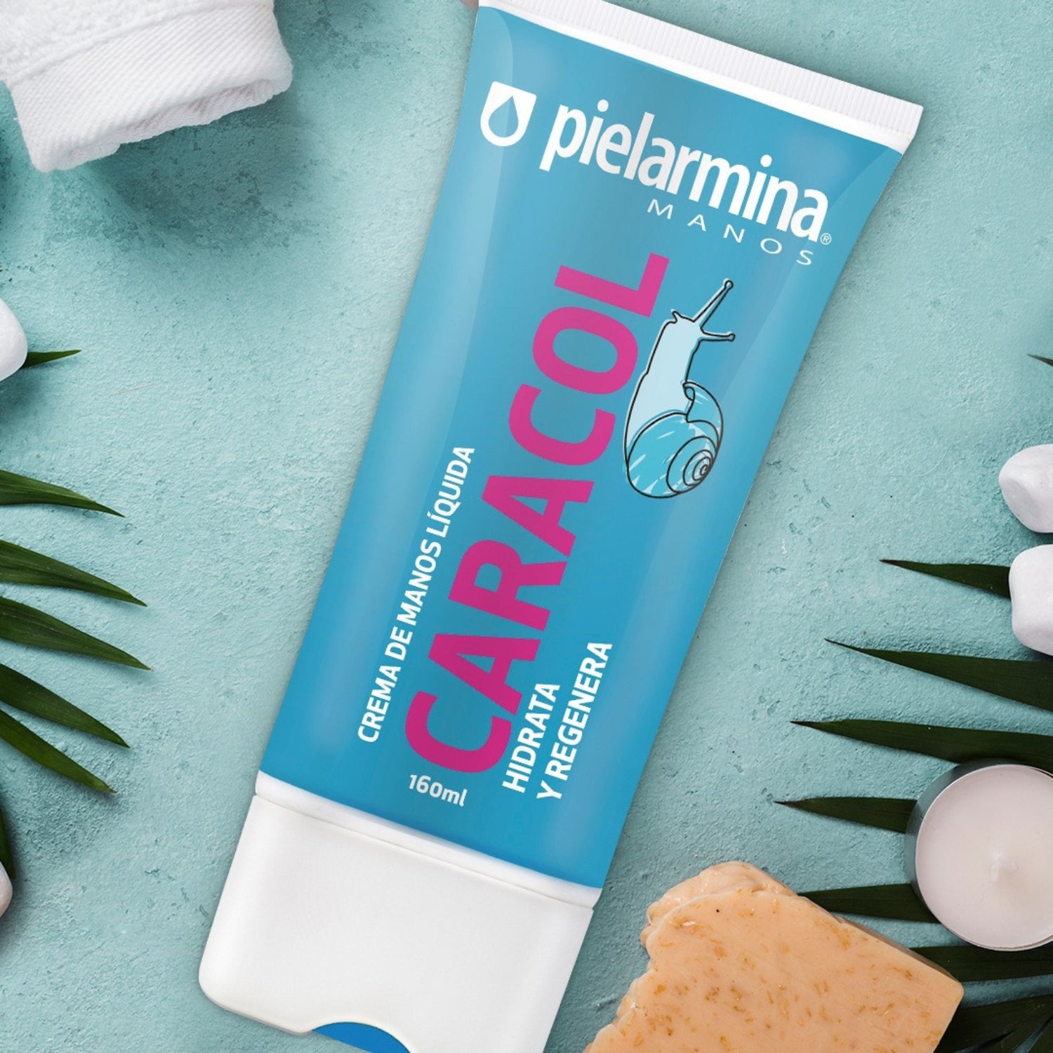 Crema De Manos Líquida Pielarmina Caracol 160 ml