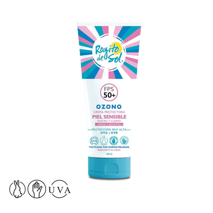 Crema Protectora Ozono Piel Sensible FPS50+
