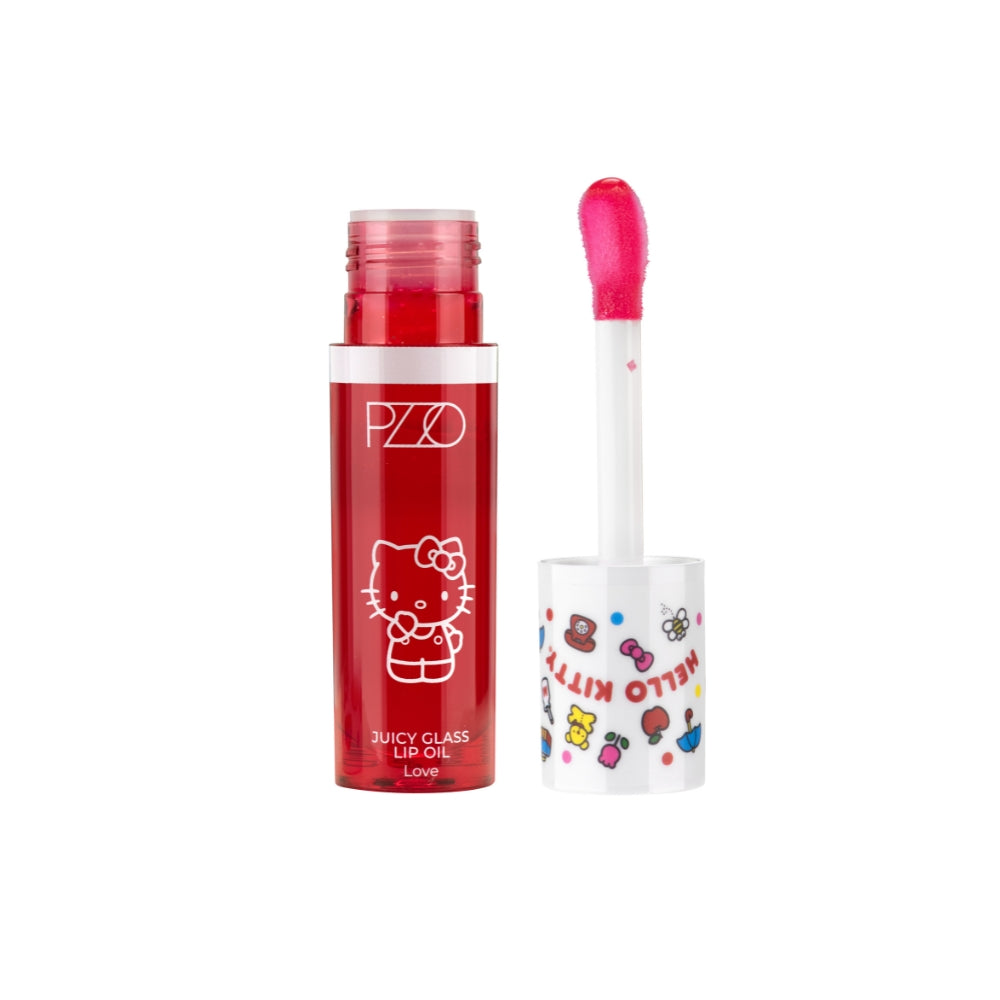 Juicy Glass Lip Oil Love Hello Kitty