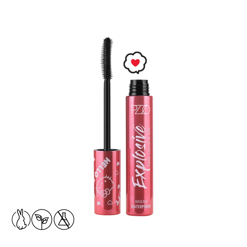 Máscara de Pestaña Explosive Lash Curve &amp; Lift WP Hello Kitty