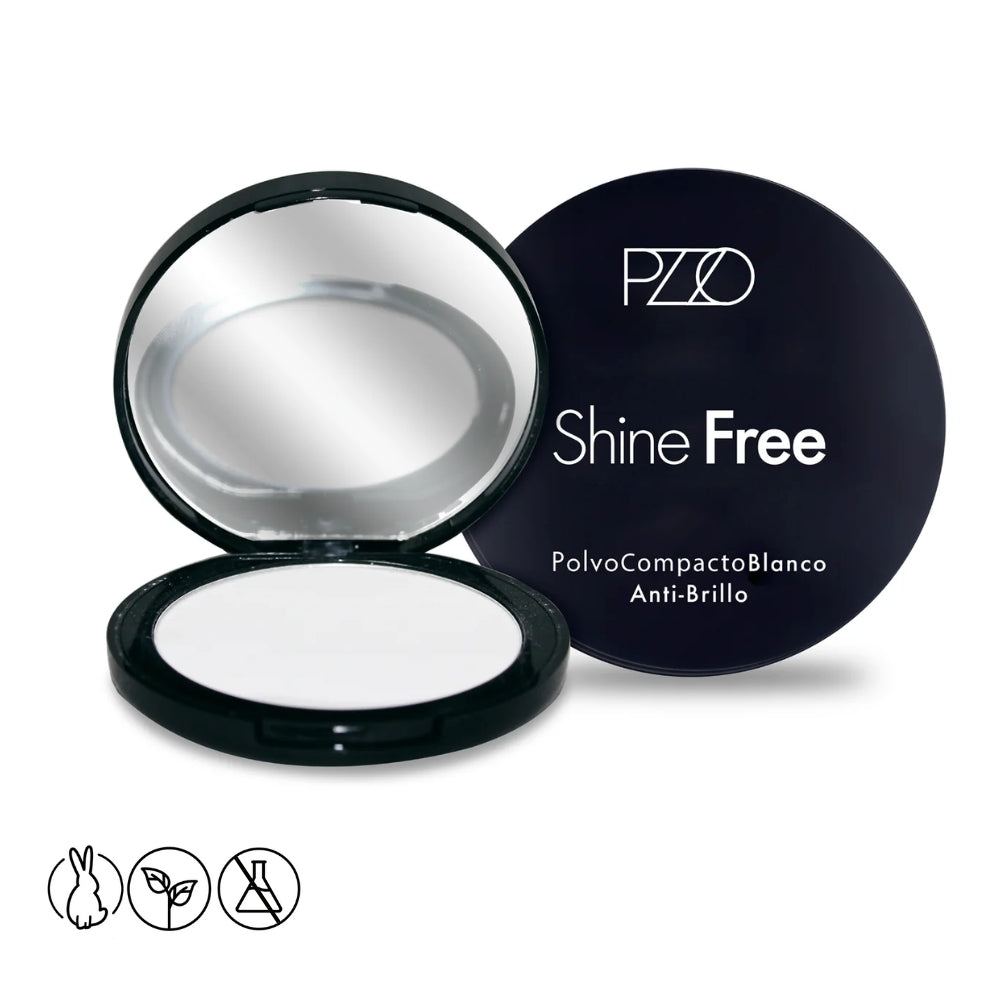 Polvo Compacto Blanco Anti Brillo