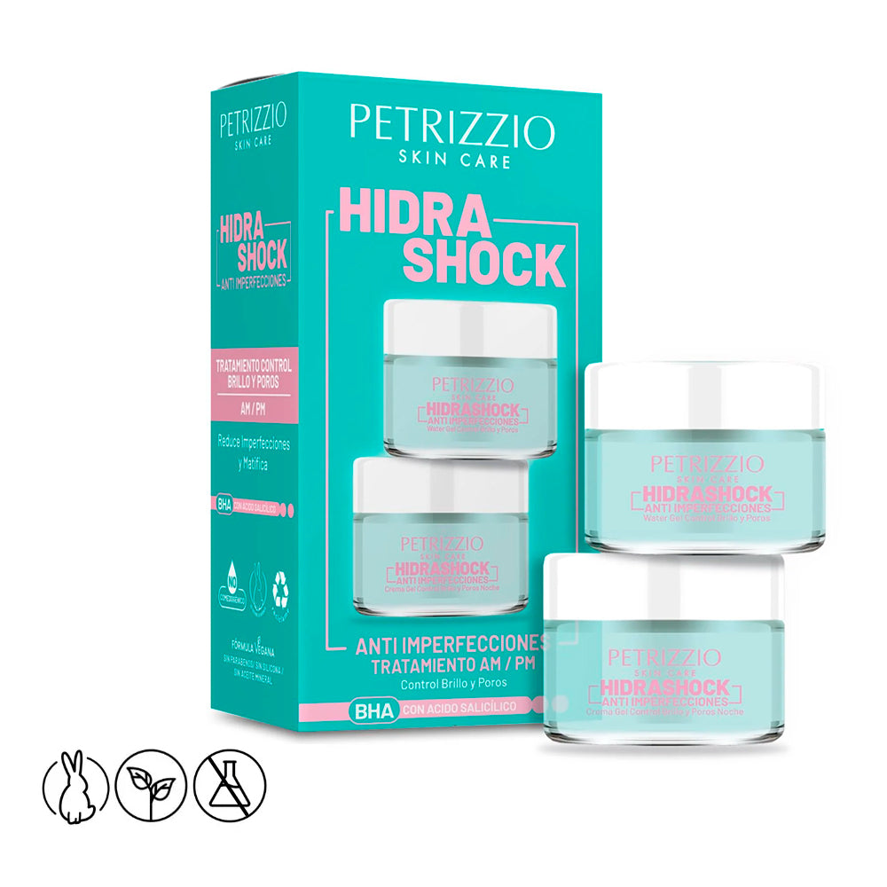 Set de Cremas Hidra Shock Anti Imperfecciones