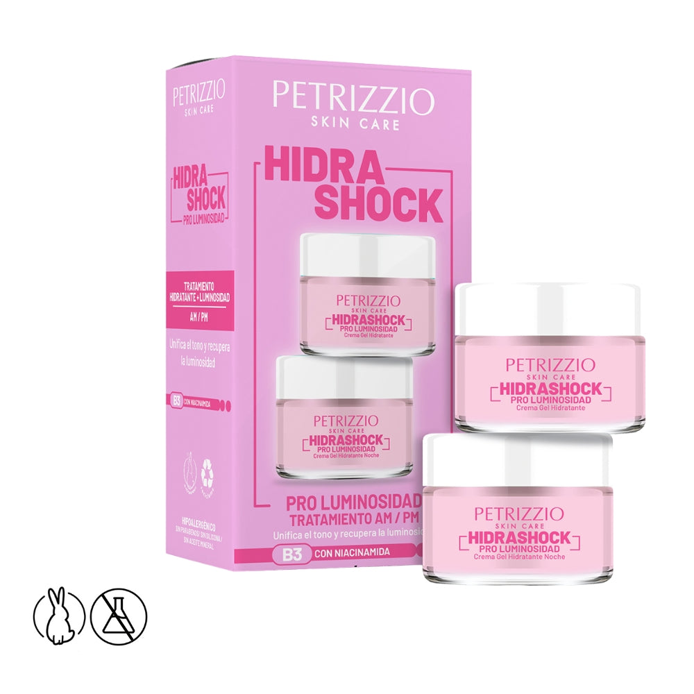 Set de Cremas Hidra Shock Pro Luminosidad