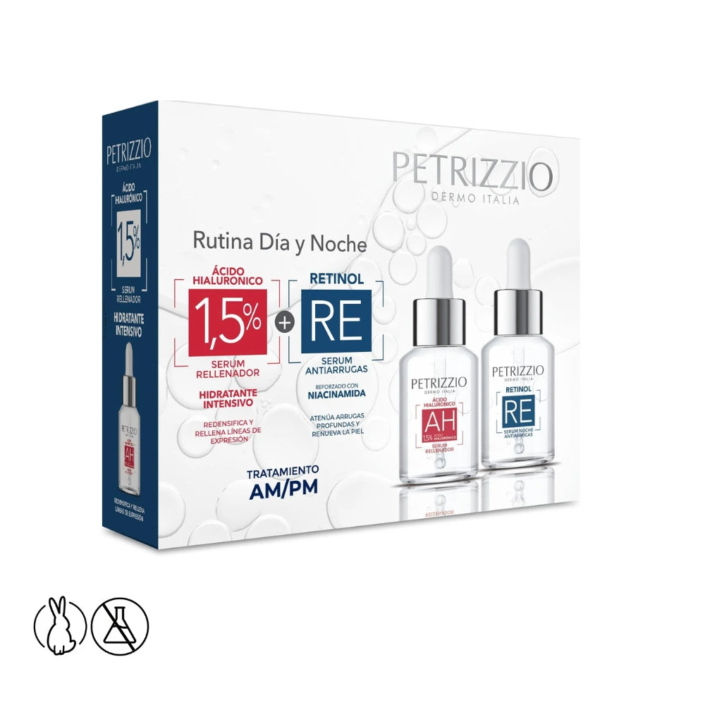 Set de Sérum Ácido Hialurónico + Retinol