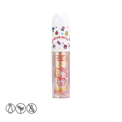 Shimmer &amp; Glow Liquid Eyesh Gold Fish Hello Kitty