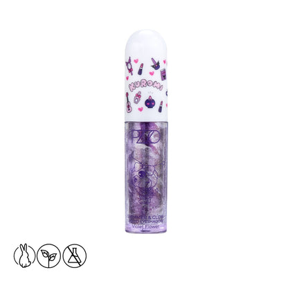 Shimmer &amp; Glow Liquid Violet Flower Kuromi