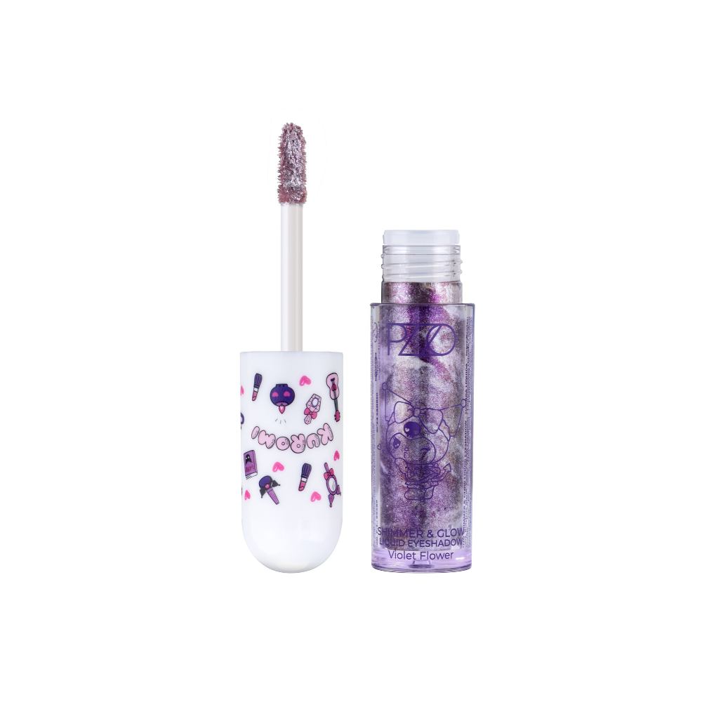 Shimmer &amp; Glow Liquid Violet Flower Kuromi