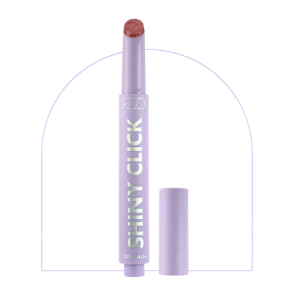 Shiny Click Lip Balm Radiant Purple Fest