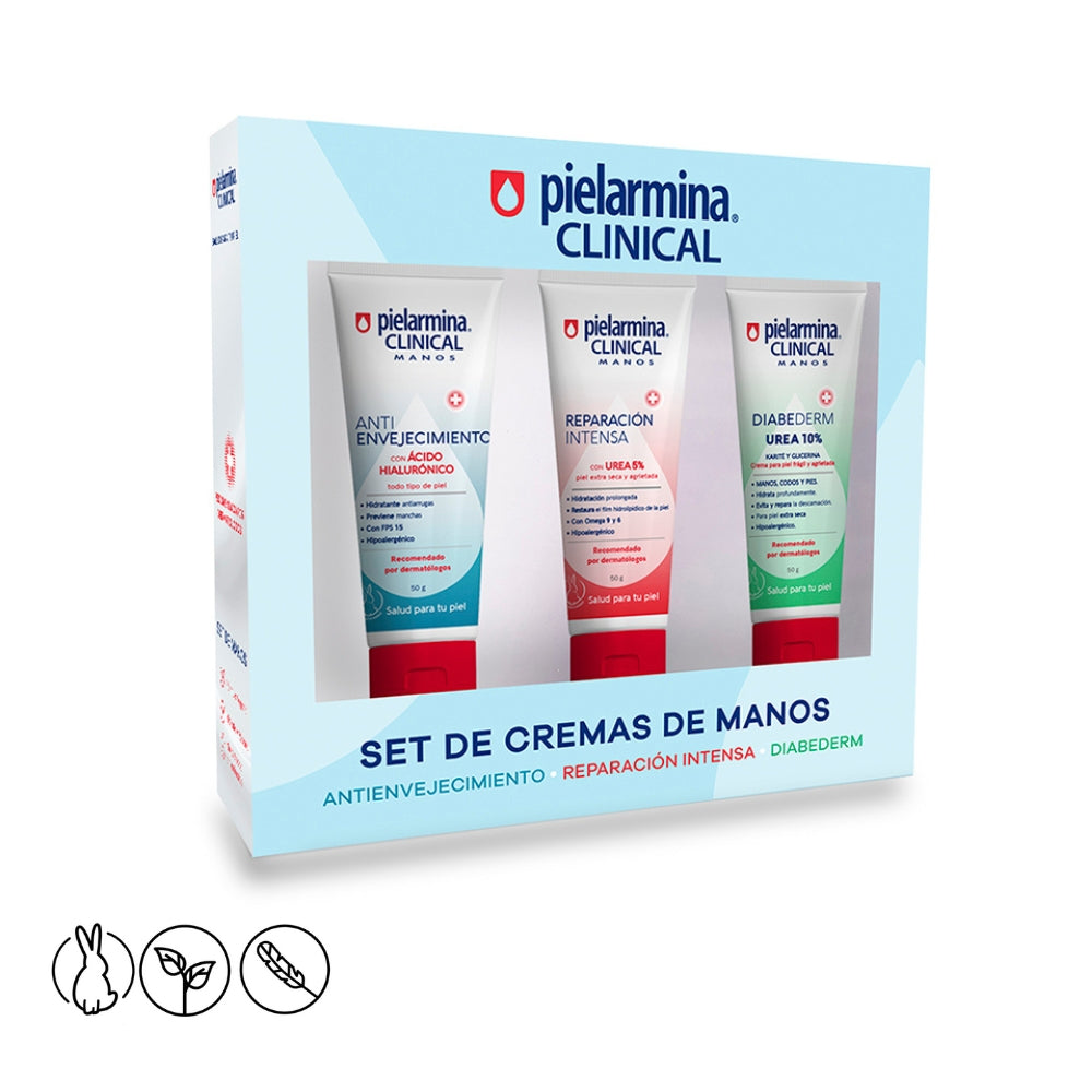 Tripack Cremas de Manos Pielarmina Clinical