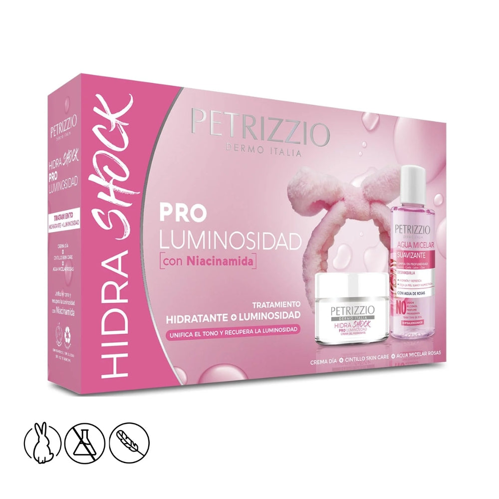 Tripack Pro Luminosidad Crema + Agua Micelar y Cintillo