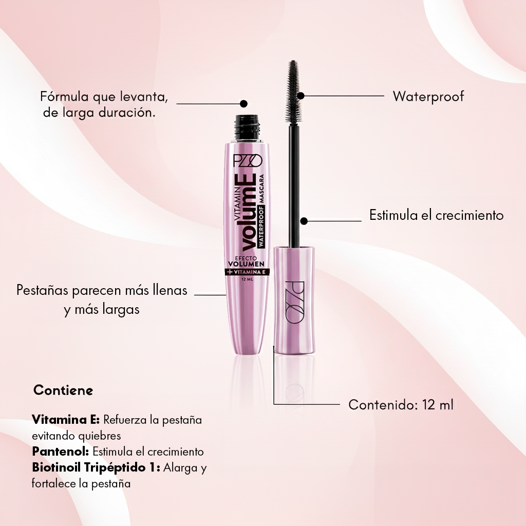 Máscara de Pestañas Vitamin Volume WP