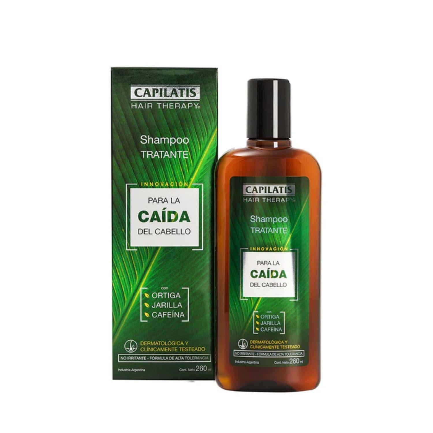 Shampoo Anticaída Ortiga Jarilla Cafeína 260 ml