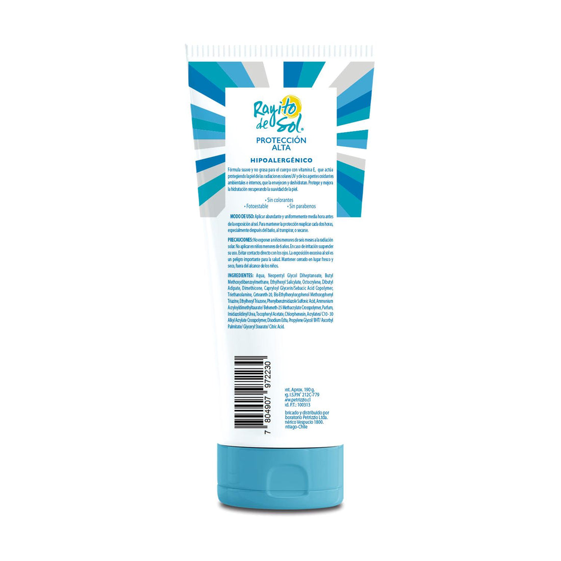 Crema Protectora FPS 50 Ozono 190g