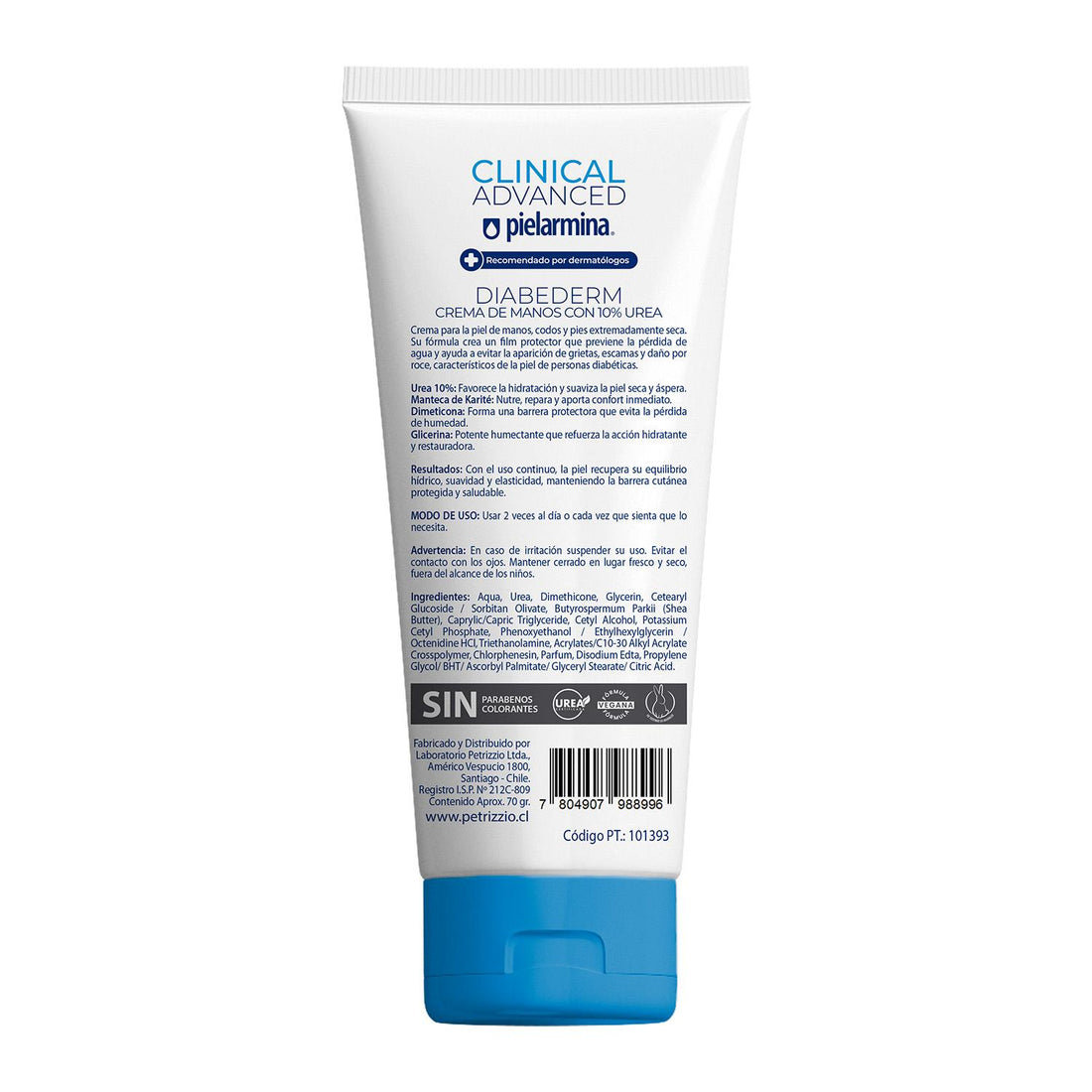 Crema de Manos Diabederm Pielarmina Clinical