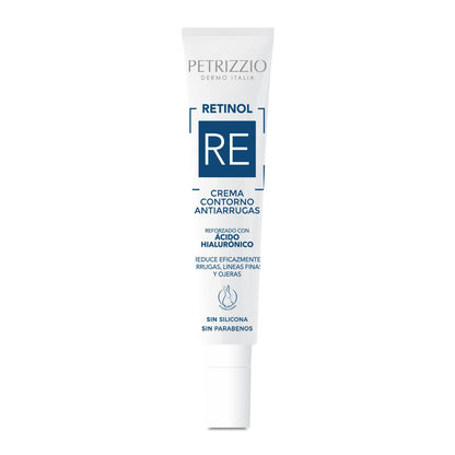 Crema Contorno Antiarrugas Retinol + Ácido Hialurónico