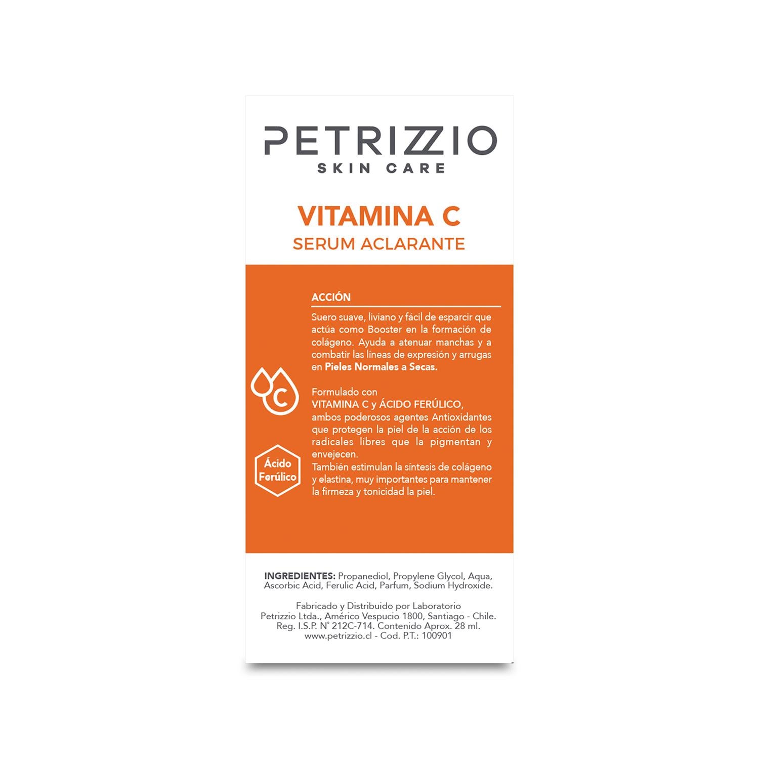 Sérum Concentrado Vitamina C al 10%
