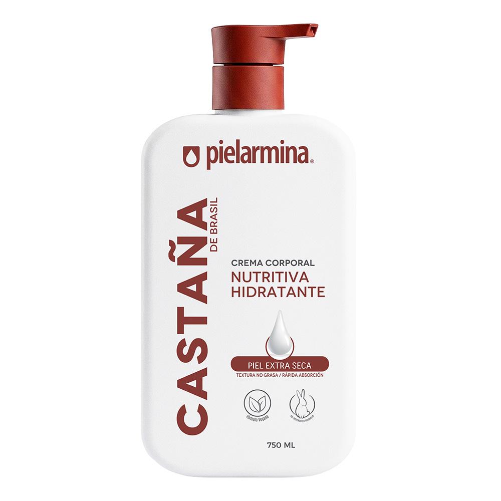 Crema Corporal Nutritiva Hidratante Castaña 750 ml