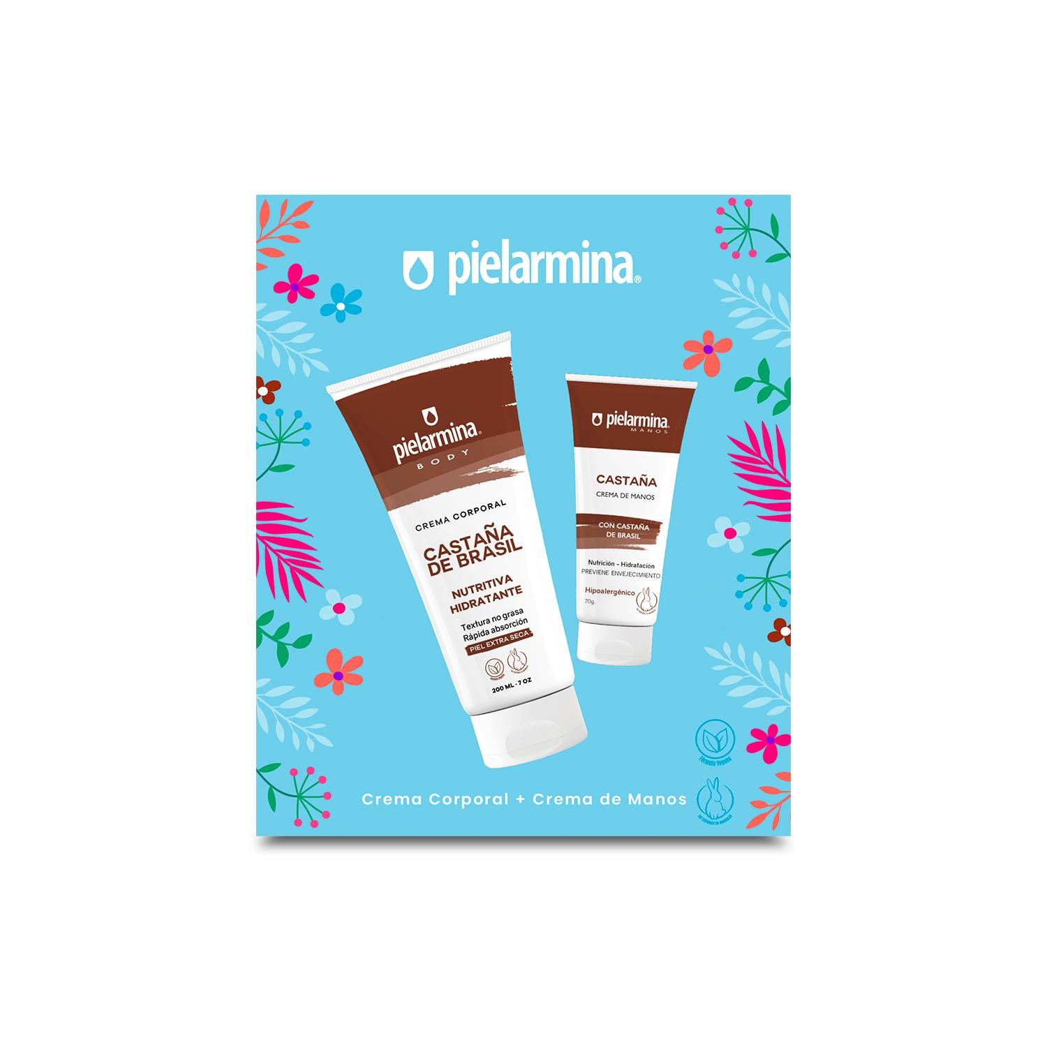 Set Crema Corporal + Manos Castaña de Brasil
