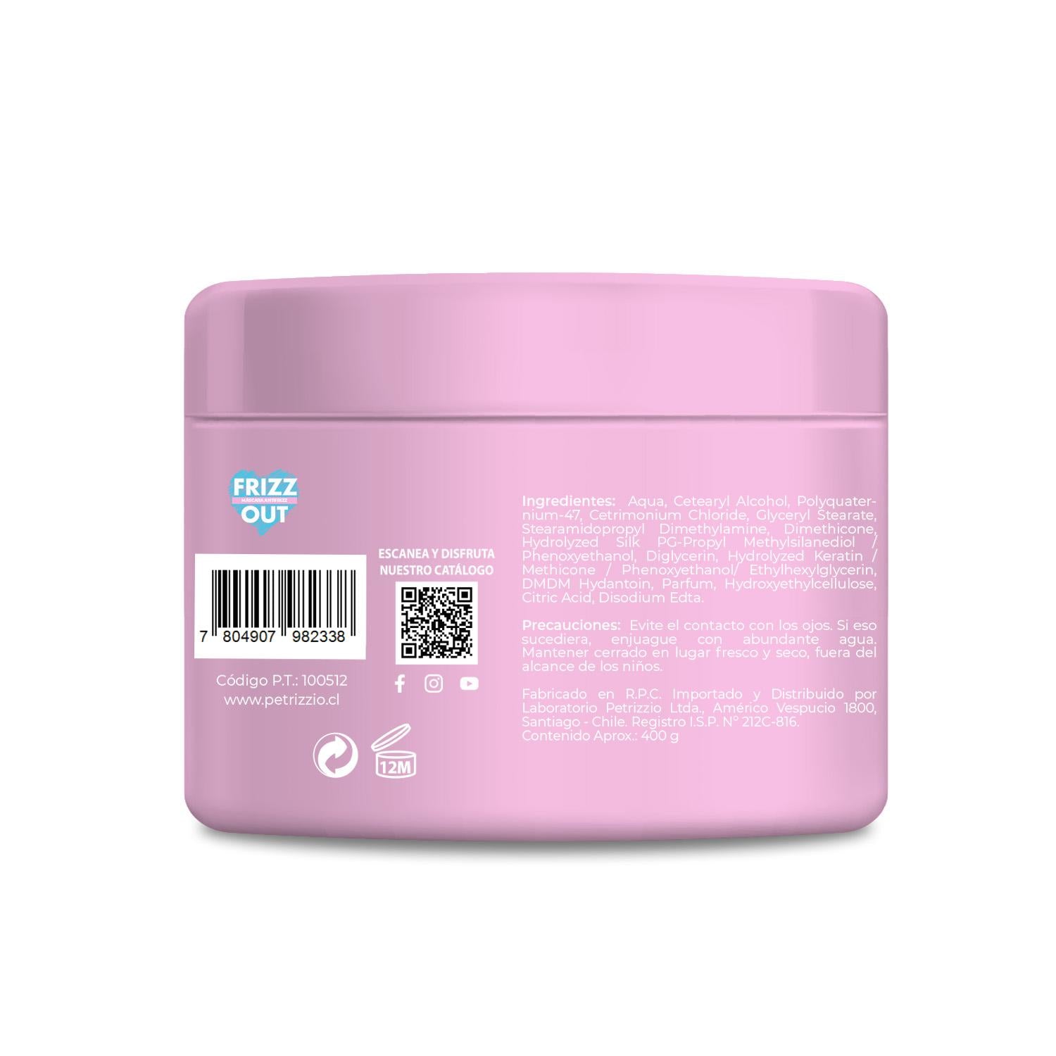 Mascarilla Antifrizz Frizz Out 400g