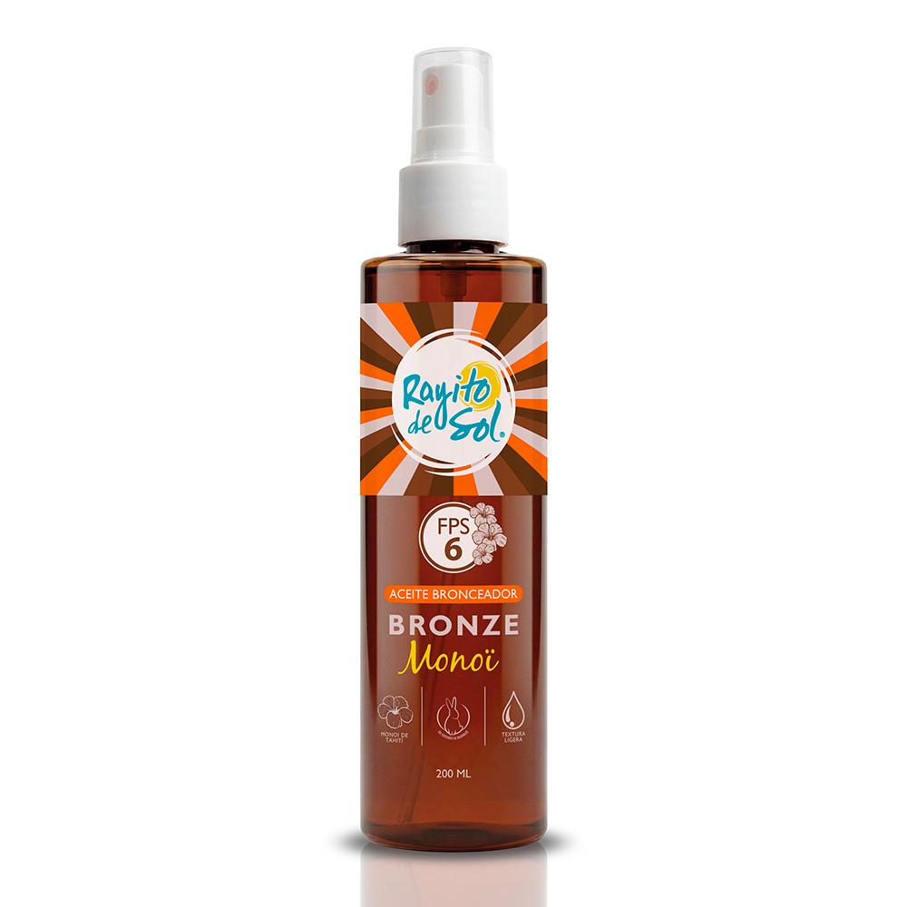 Aceite Bronceador Monoï FPS 6