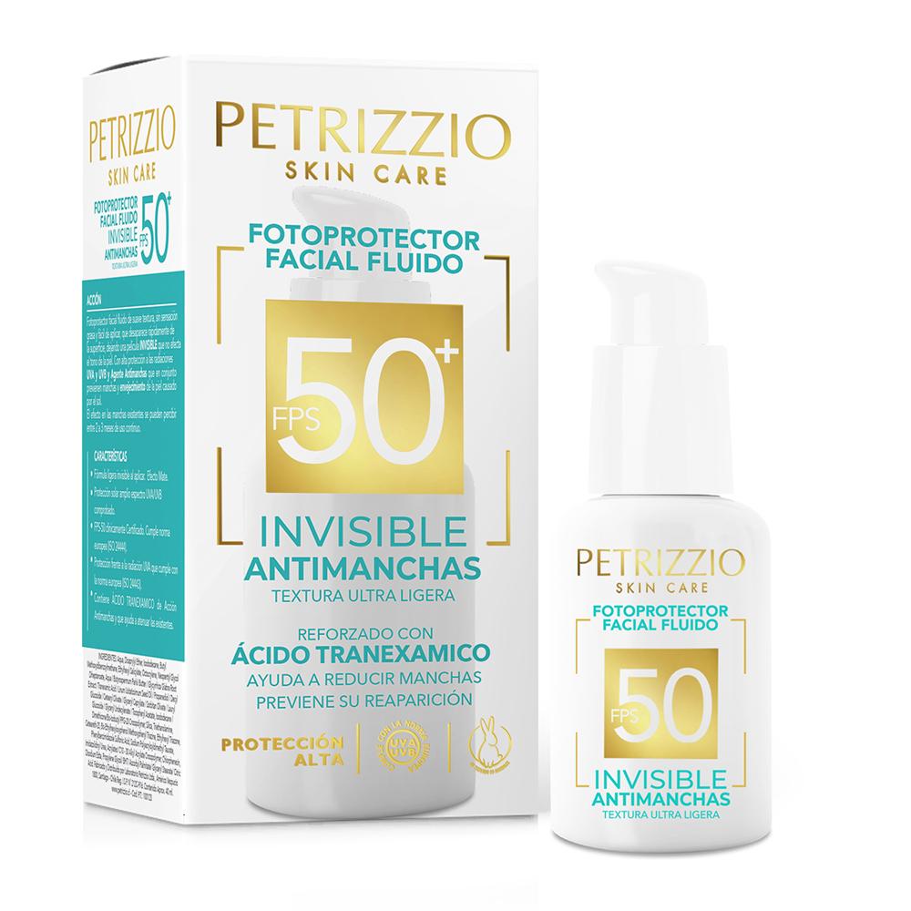 Protector Solar Rostro Invisible Anti Manchas – Petrizzio