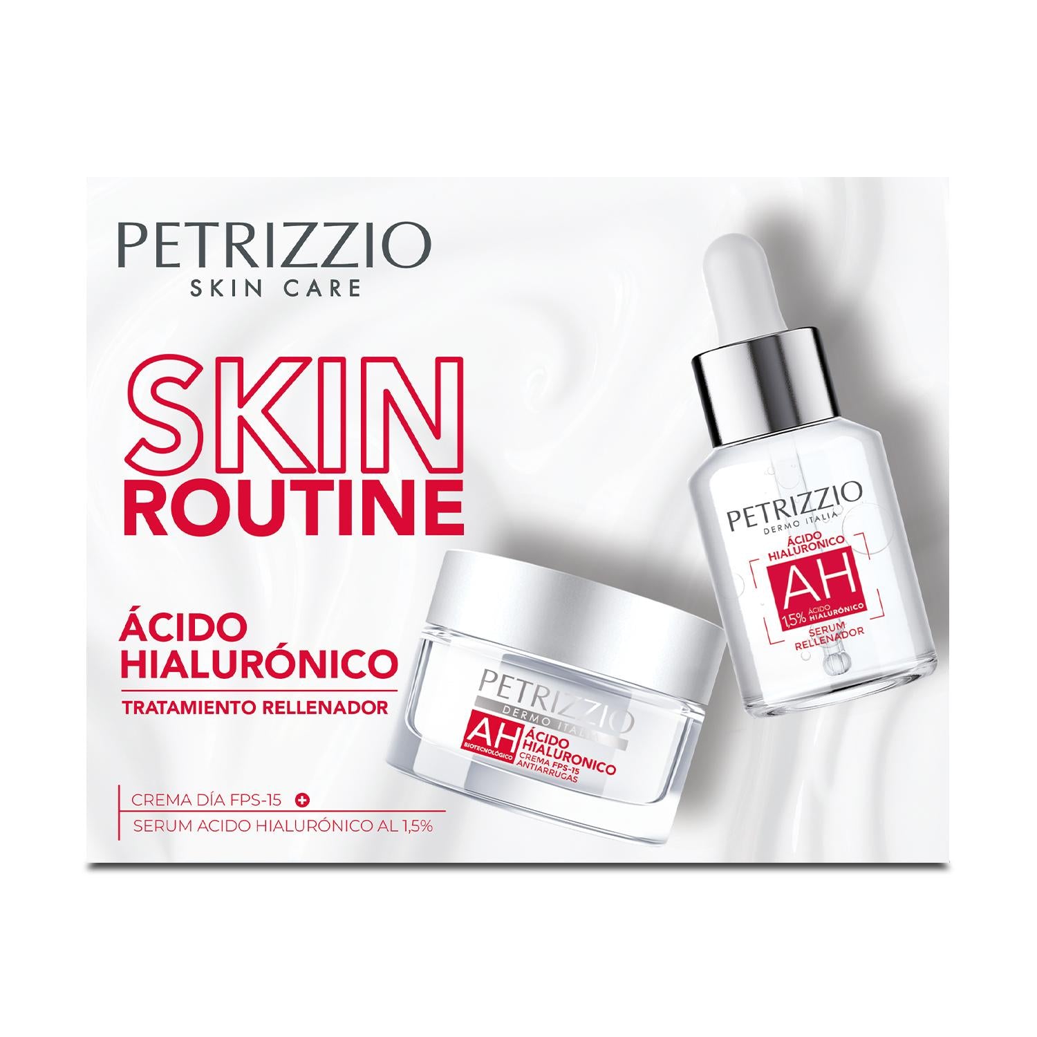 Set de Crema + Sérum de Ácido Hialurónico – Petrizzio