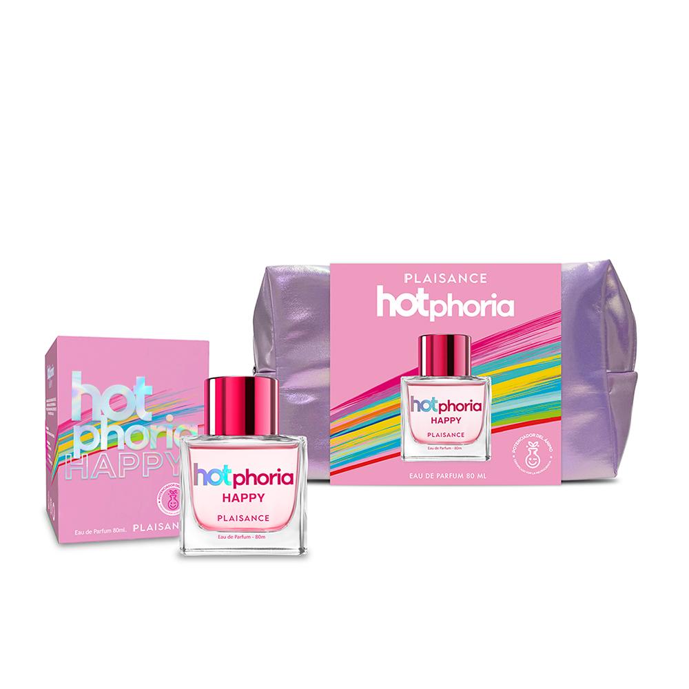 Set Perfume Hotphoria Happy + Cosmetiquero