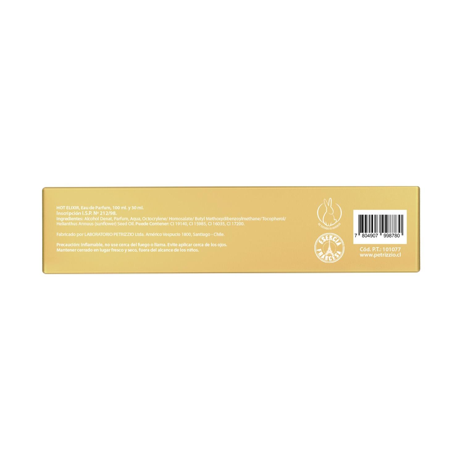 Set Perfume Hot Elixir EDP + Miniatura