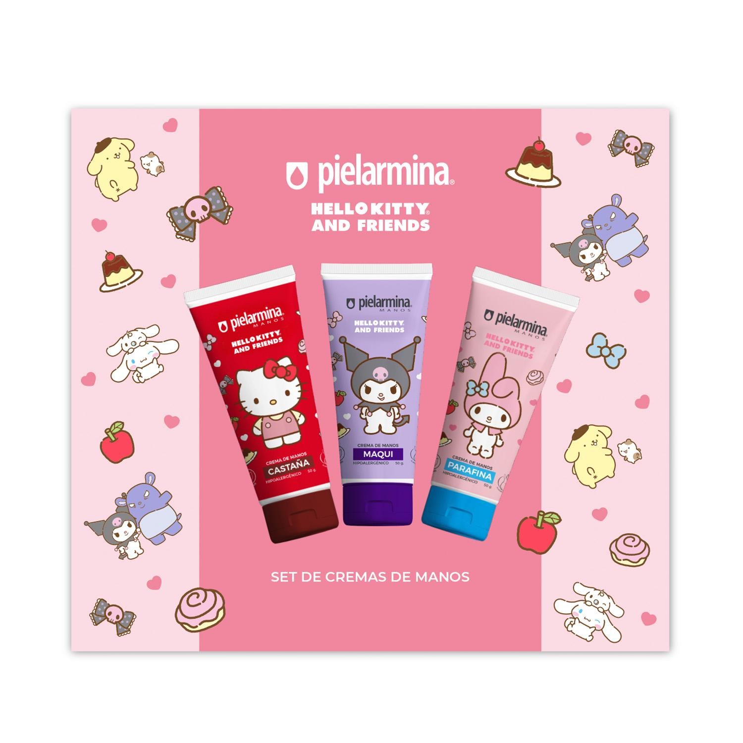 Tripack Set Cremas de Manos Hello Kitty &amp; Friends