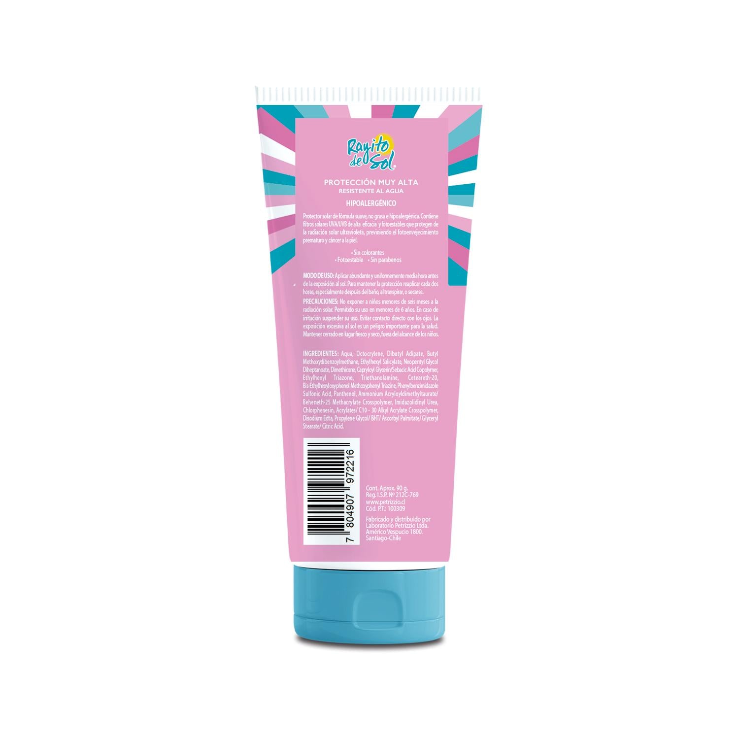 Crema Protectora Ozono Fps 50+ Kids 90g