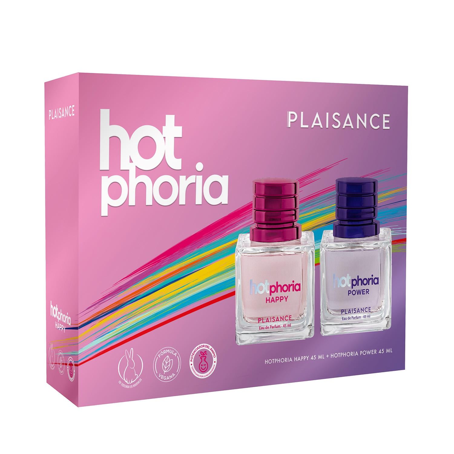 Set Perfumes EDP Hotphoria Happy + Power