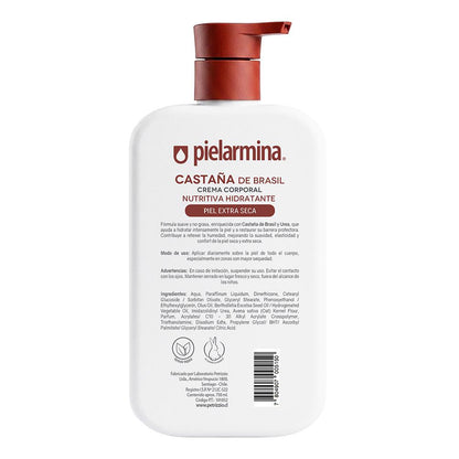 Crema Corporal Nutritiva Hidratante Castaña 750 ml