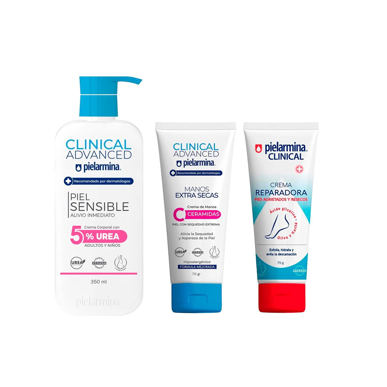 Set Cremas Piel Sensible &amp; Ceramidas + Crema de Pies