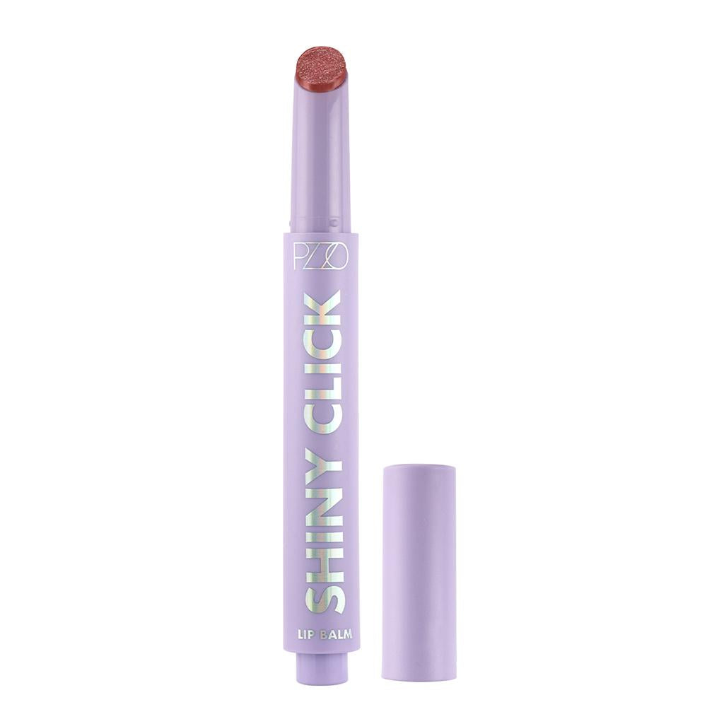 Shiny Click Lip Balm Radiant Purple Fest